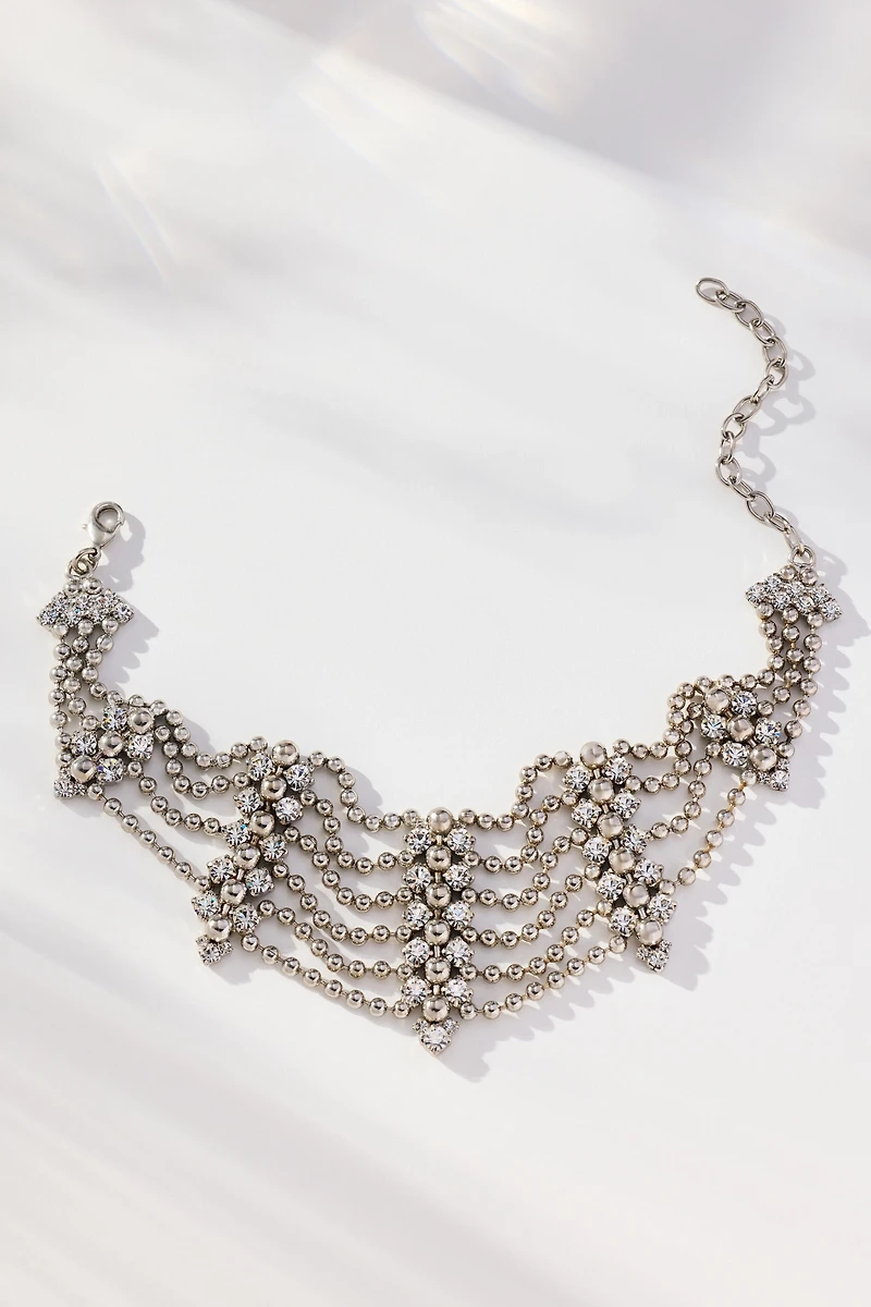 Epona Valley Roque Crystal Choker Necklace