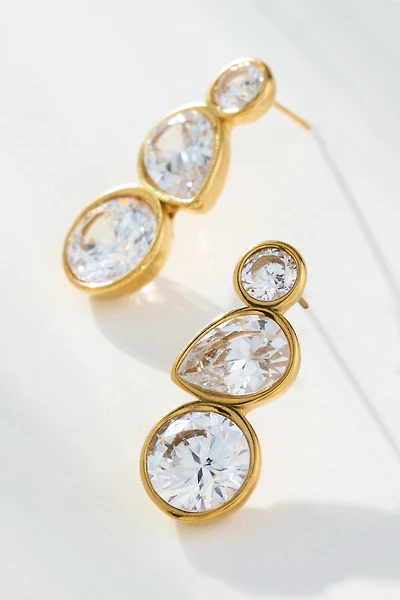 Duet Crystal Earrings