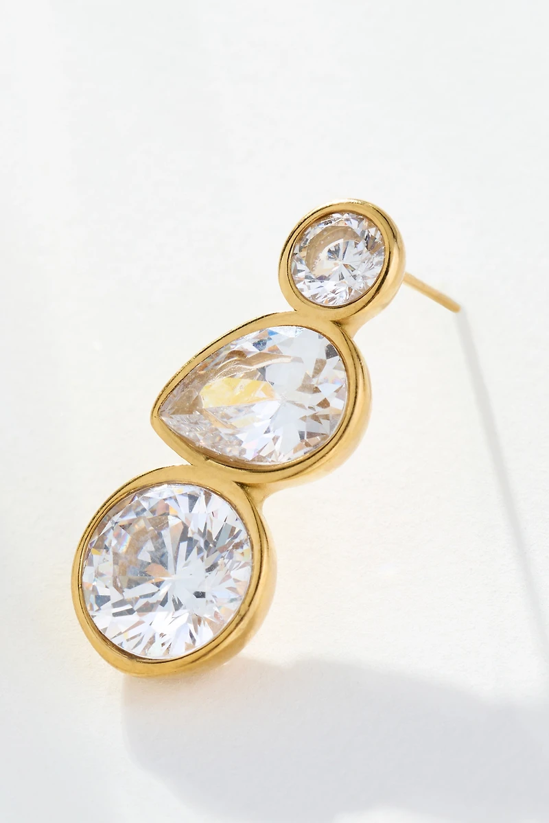 Duet Crystal Earrings