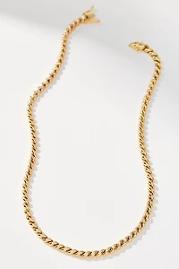 Pavé Rope Necklace