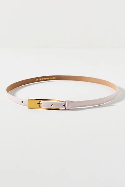 Maeve Skinny Square Buckle Belt