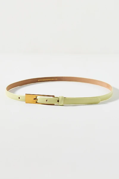 Maeve Skinny Square Buckle Belt