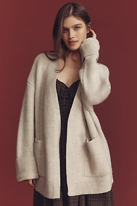 By Anthropologie Cozy Oversized Cardigan Sweater