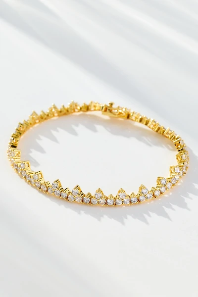 Mixed Crystal Tennis Bracelet