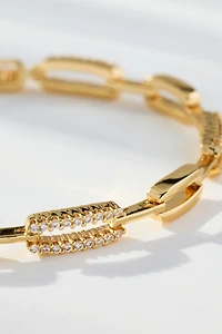 Paperclip Tennis Bracelet