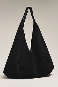 Large Faux-Suede Slouchy Tote