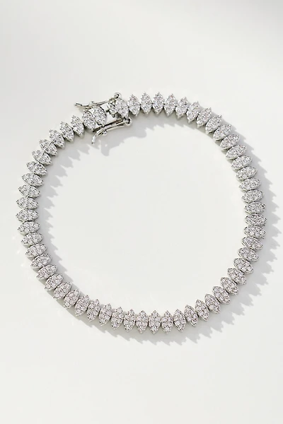 By Anthropologie Oval Tennis Bracelet