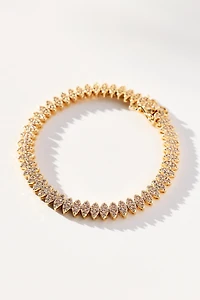 By Anthropologie Oval Tennis Bracelet