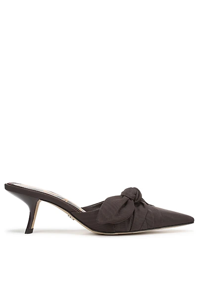 Sam Edelman Bex Knot Kitten-Heel Mules