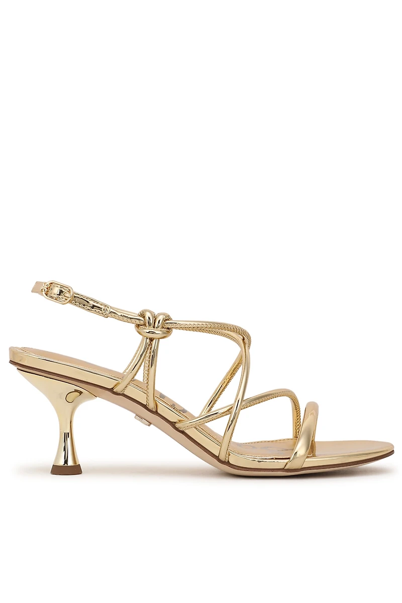Sam Edelman Riana Strappy Slingback Kitten Heels