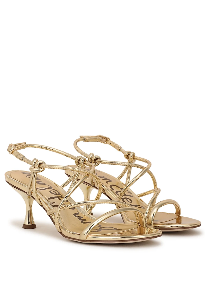 Sam Edelman Riana Strappy Slingback Kitten Heels