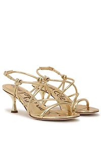 Sam Edelman Riana Strappy Slingback Kitten Heels
