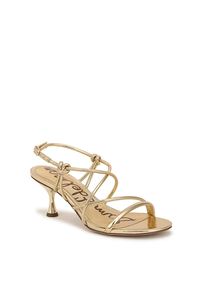 Sam Edelman Riana Strappy Slingback Kitten Heels