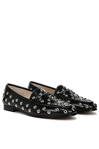 Sam Edelman Loraine Studded Metallic Loafers
