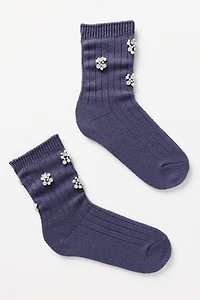 Embellished Trouser Socks