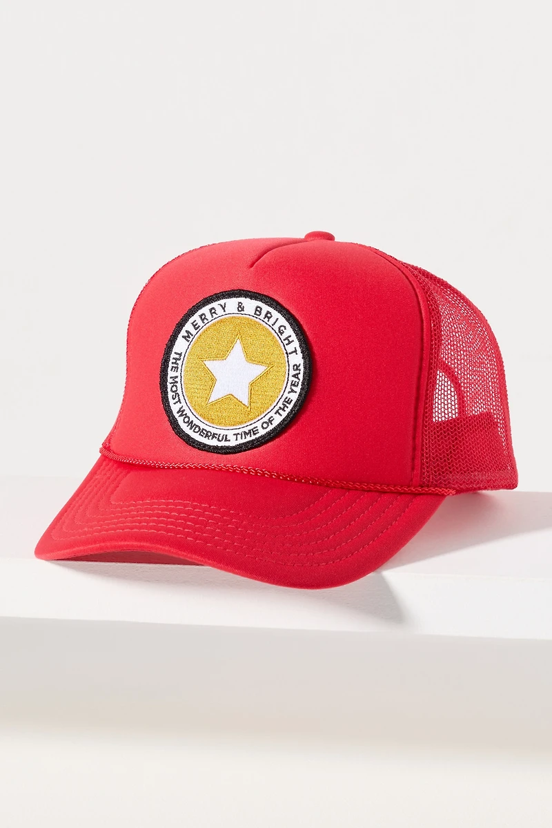 Friday Feelin Merry & Bright Trucker Hat