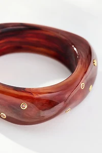 Luv Aj Ibiza Lucite Cuff Bangle