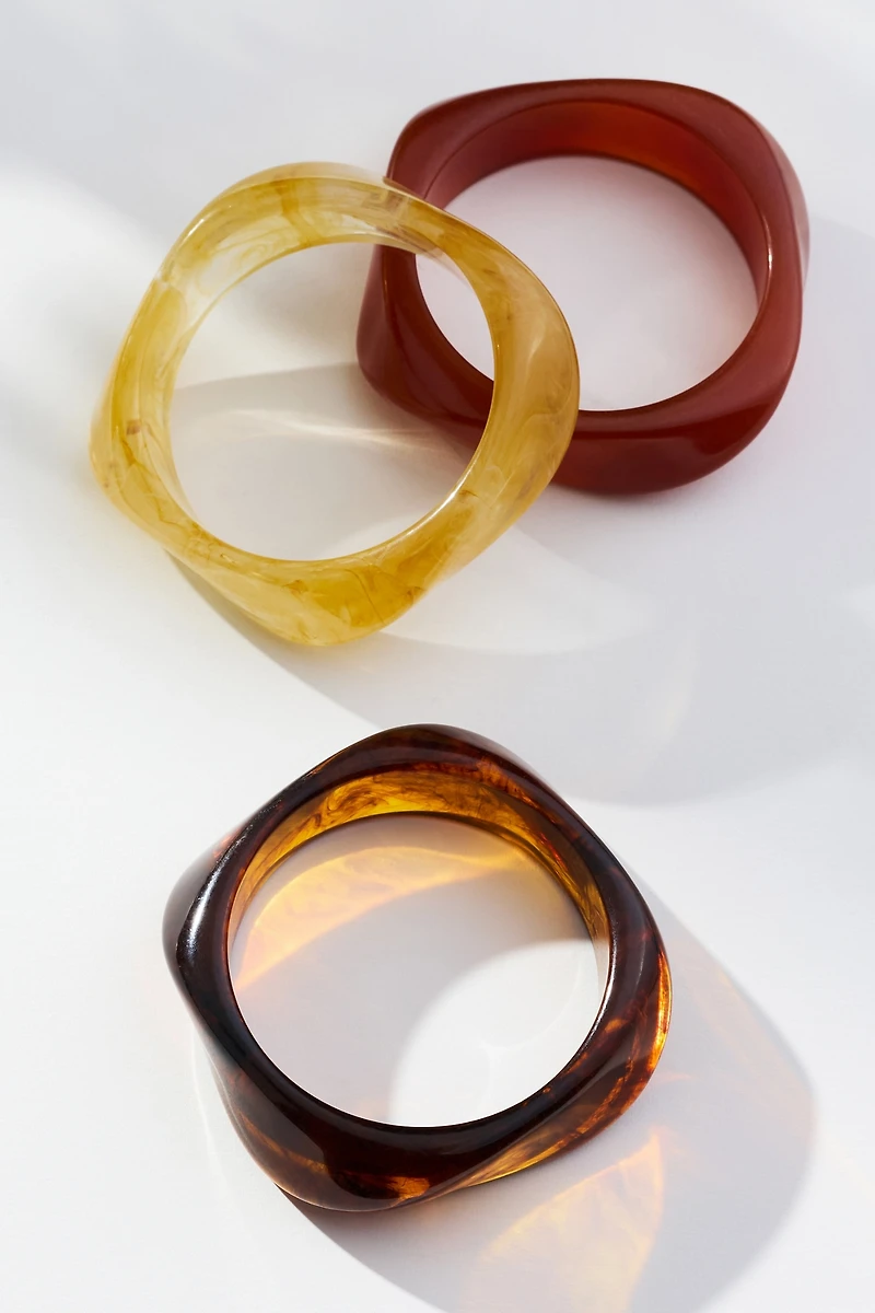 Luv AJ Formentera Bangles, Set of 3