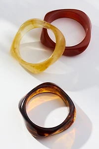 Luv AJ Formentera Bangles, Set of 3