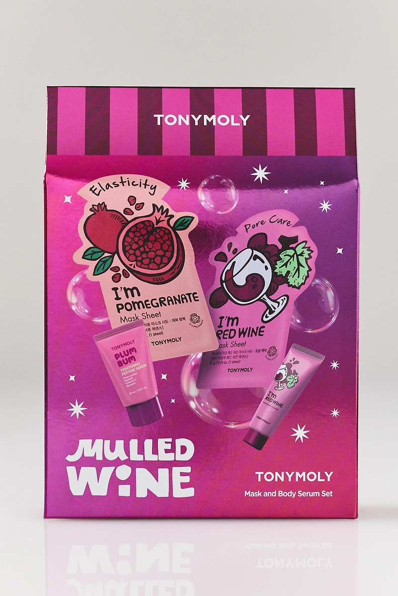 TONYMOLY Mulled Wine Skincare & Hand Cream Set