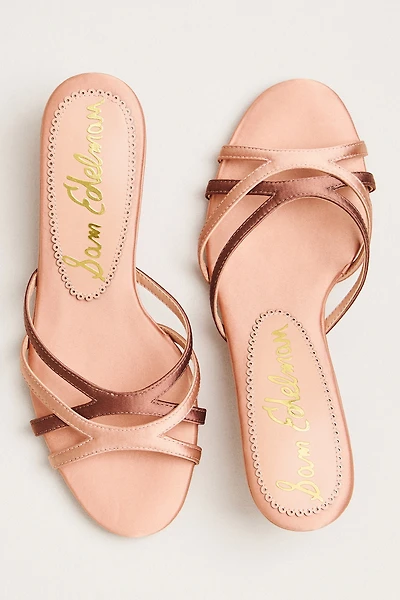 Sam Edelman Camille Strappy Heeled Mule Sandals