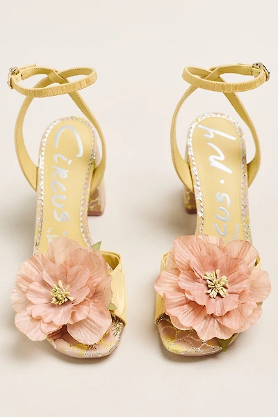 Circus NY by Sam Edelman Aria Flower Block Heels
