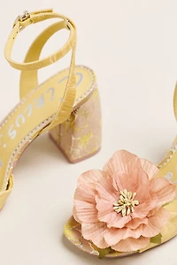 Circus NY by Sam Edelman Aria Flower Block Heels