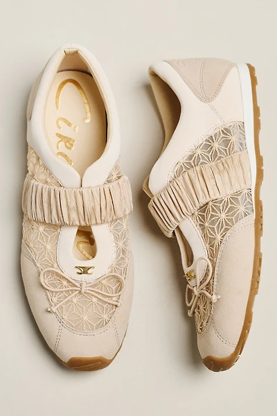 Circus NY by Sam Edelman Nara Mesh Bow Elastic Strap Sneakers