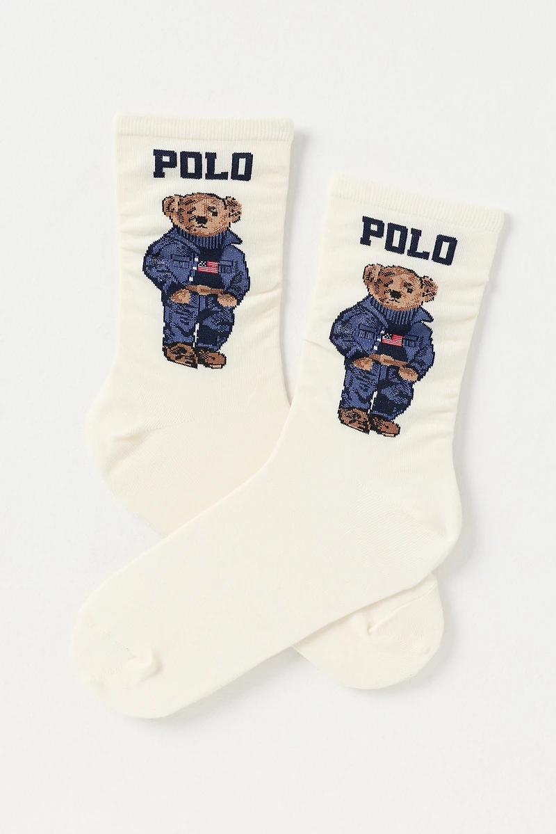 Polo Ralph Lauren Bear Crew Socks