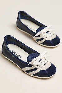 Bibi Lou Lace-Up Sneaker Flats