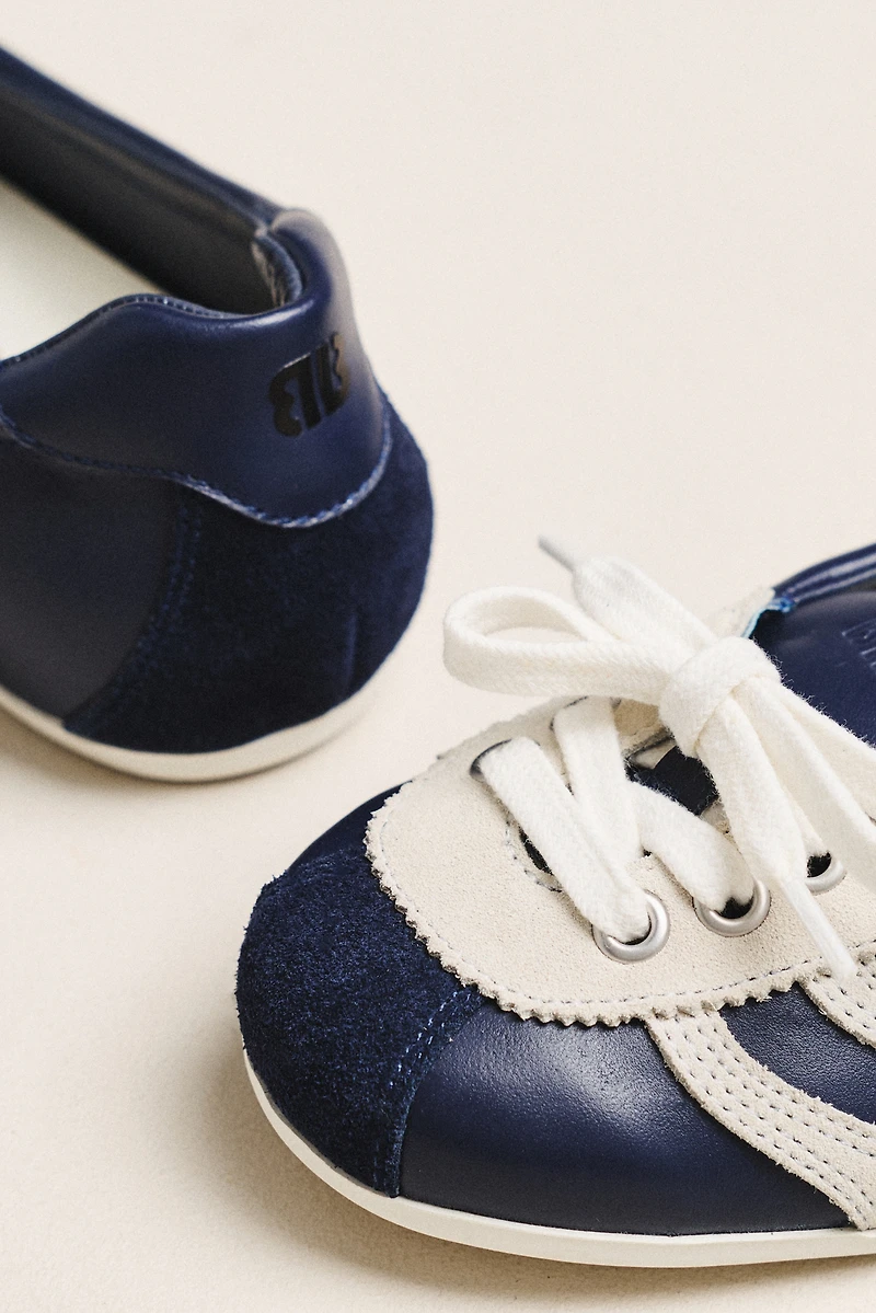 Bibi Lou Lace-Up Sneaker Flats