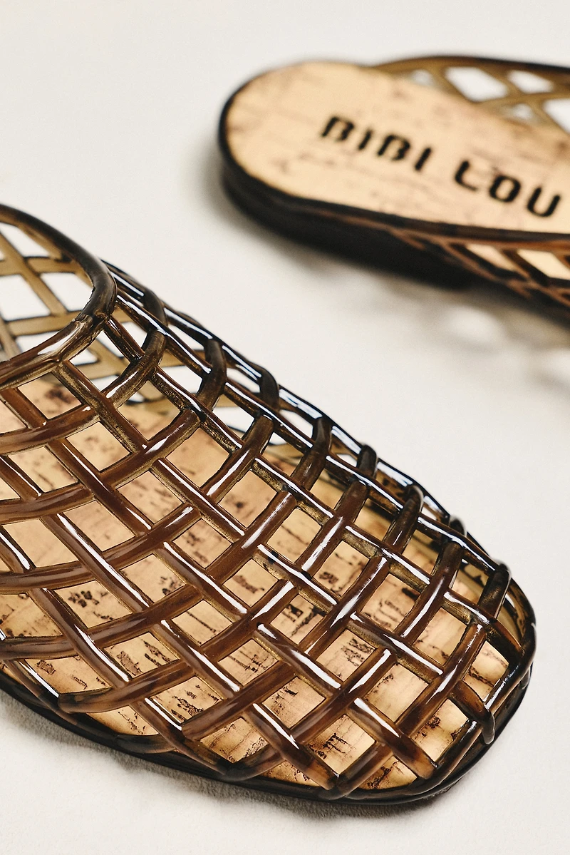 Bibi Lou Netted Jelly Mules