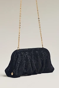 Rae of Light Crystal Embellished Clutch