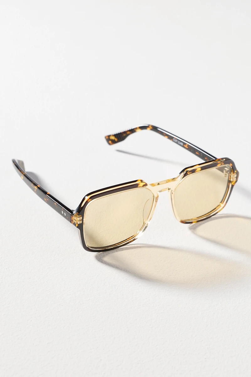 Spitfire Tort Square Sunglasses
