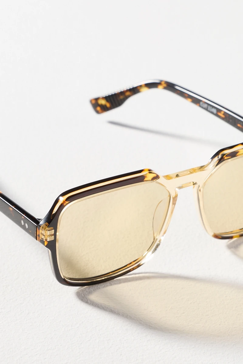 Spitfire Tort Square Sunglasses