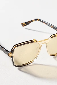 Spitfire Tort Square Sunglasses