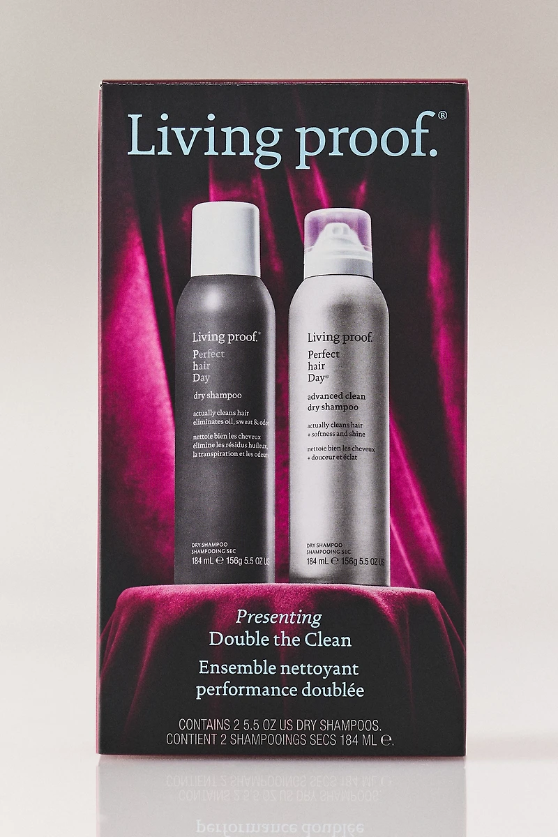 Living Proof Double the Clean Dry Shampoo Set