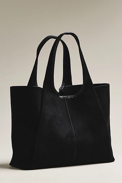 The Utilia Faux Suede Tote