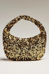 Paillette Sequin Crescent Bag