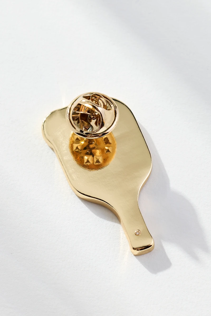 Pickleball Brooch