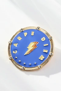 Enamel Icon Brooch
