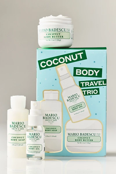 Mario Badescu Coconut Body Travel Trio