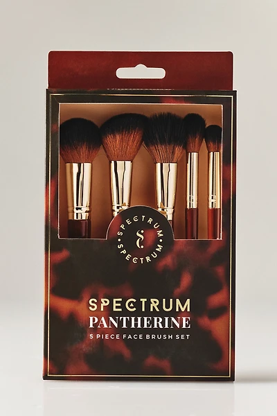 Spectrum Collections Pantherine 5-Piece Makeup Brush Set