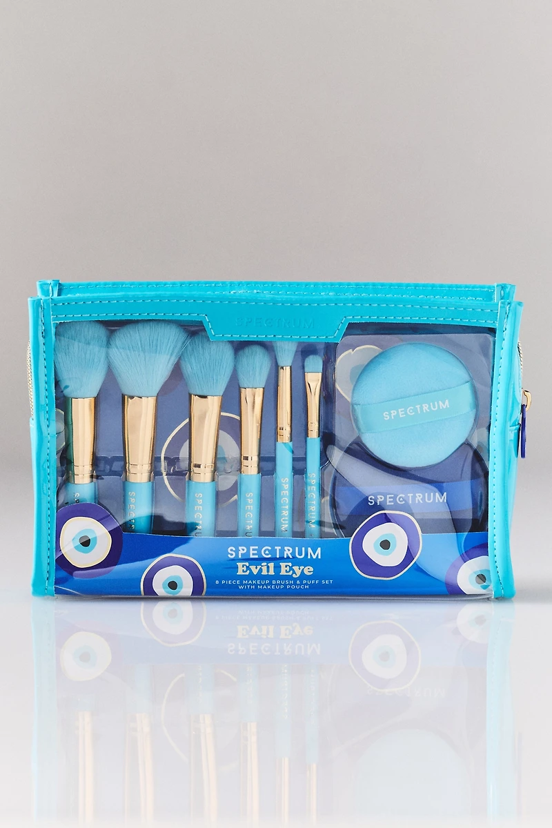 Spectrum Collections Evil Eye Jet Setter Travel Brush Set