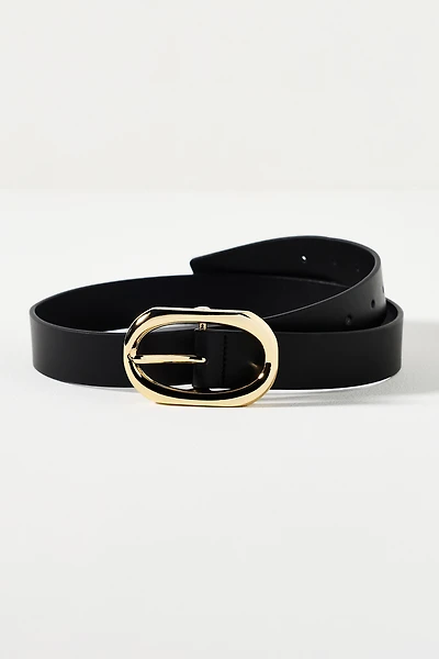 Anine Bing Signature Link Oval Buckle Belt
