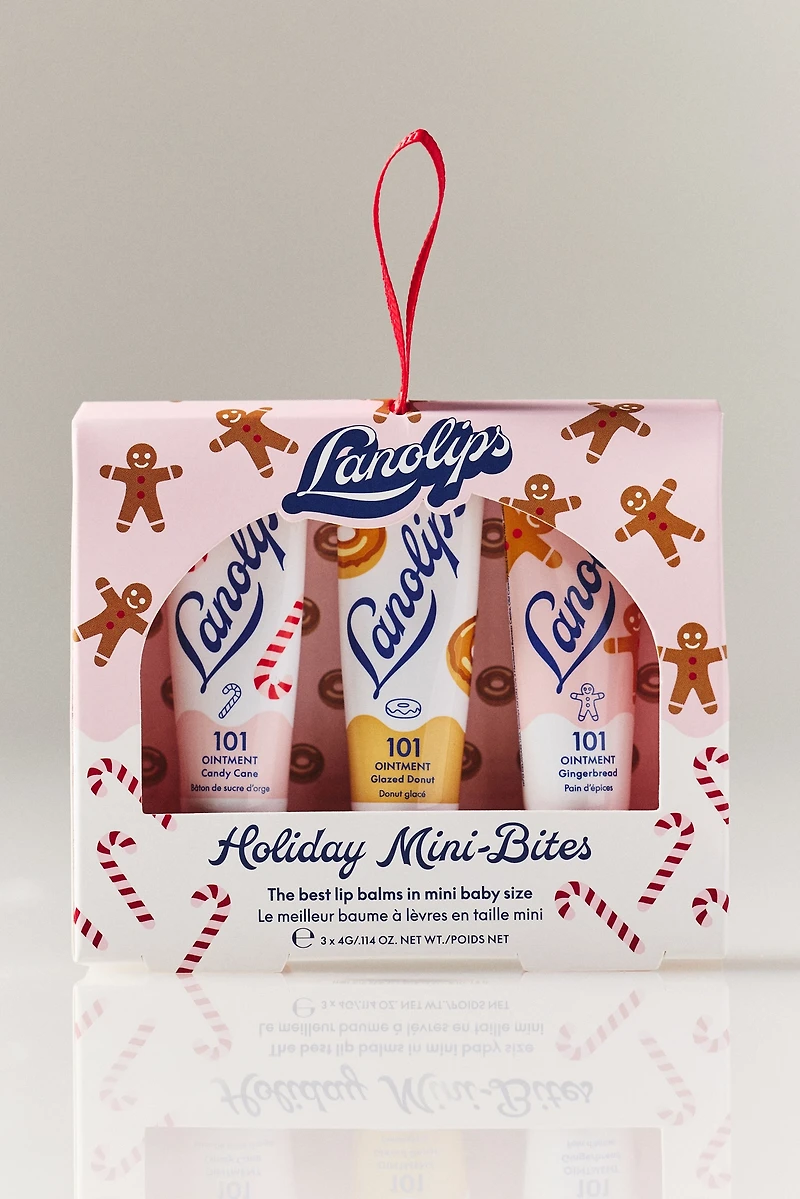 Lanolips 101 Delicious Holiday Mini Bites, Set of 3