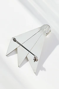Angular Crystal Brooch