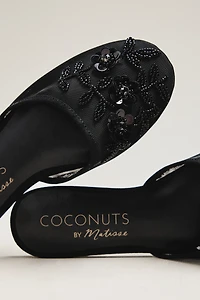 Coconuts by Matisse Maven Beaded Mesh Mule Flats