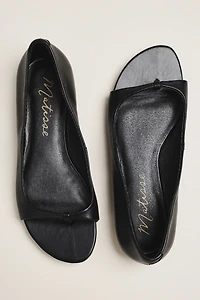 Matisse Neptune Open-Toe Bow Flats
