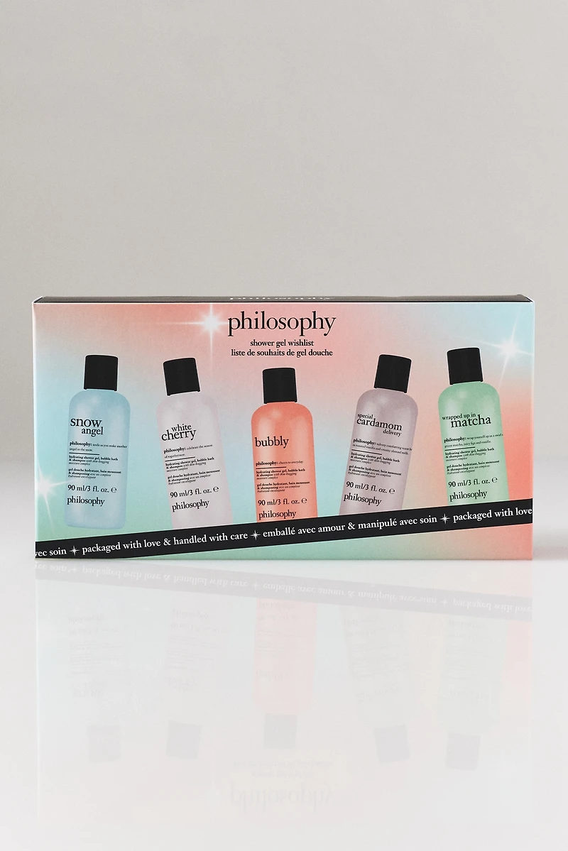 Philosophy Shower Gel Wishlist, Set of 5